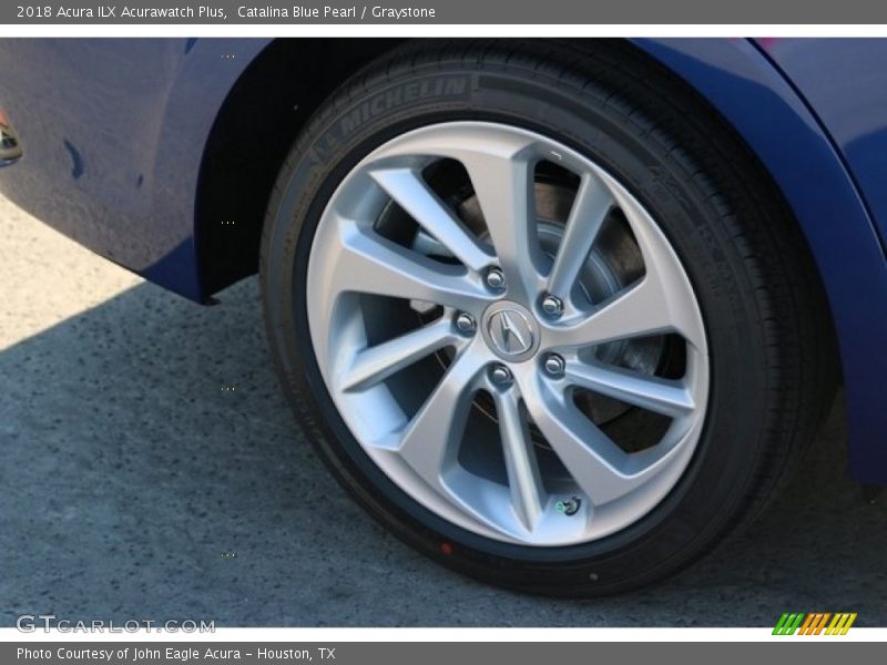 Catalina Blue Pearl / Graystone 2018 Acura ILX Acurawatch Plus