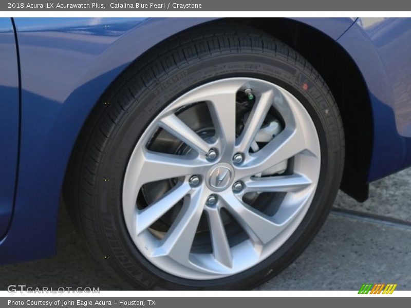 Catalina Blue Pearl / Graystone 2018 Acura ILX Acurawatch Plus