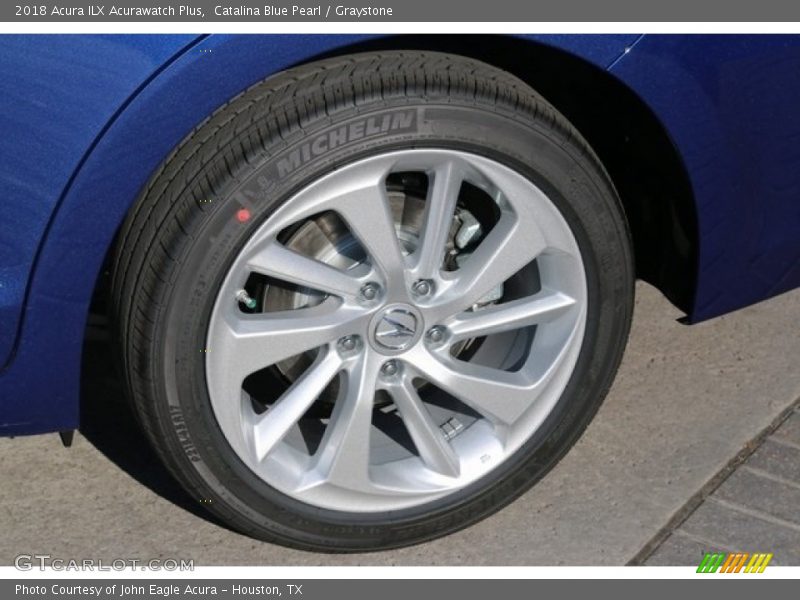 Catalina Blue Pearl / Graystone 2018 Acura ILX Acurawatch Plus