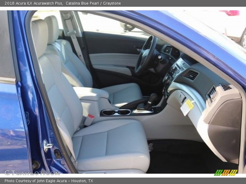 Catalina Blue Pearl / Graystone 2018 Acura ILX Acurawatch Plus