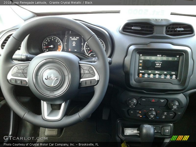 Granite Crystal Metallic / Black 2018 Jeep Renegade Latitude