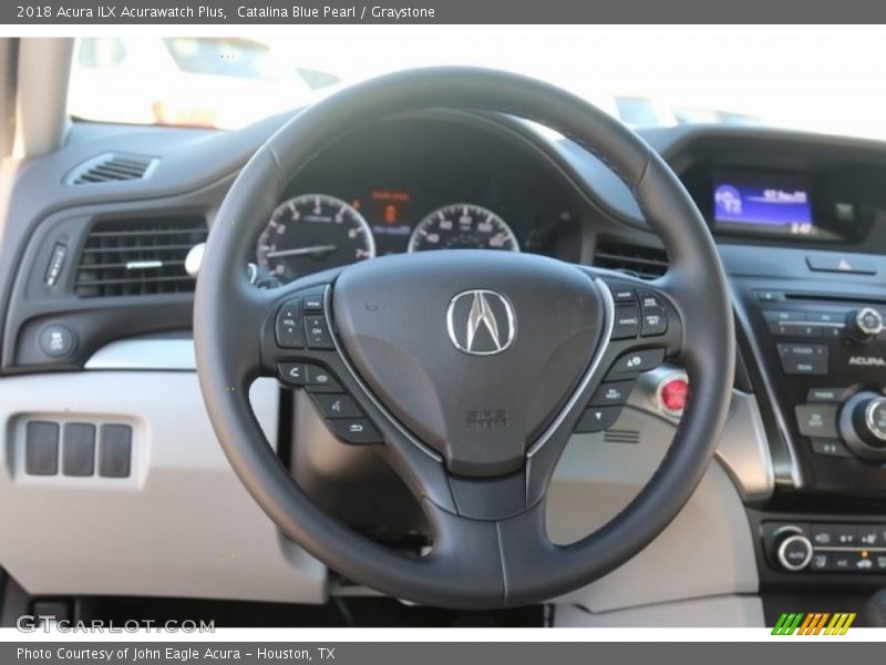 Catalina Blue Pearl / Graystone 2018 Acura ILX Acurawatch Plus
