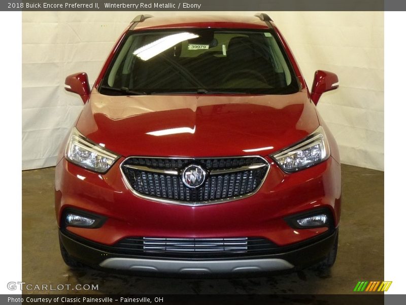 Winterberry Red Metallic / Ebony 2018 Buick Encore Preferred II