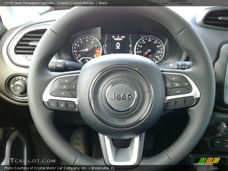 Granite Crystal Metallic / Black 2018 Jeep Renegade Latitude