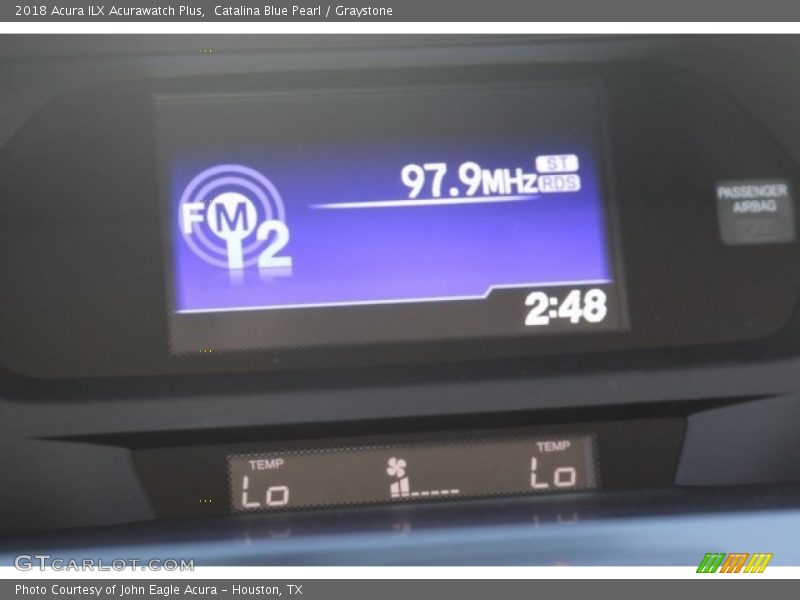 Catalina Blue Pearl / Graystone 2018 Acura ILX Acurawatch Plus