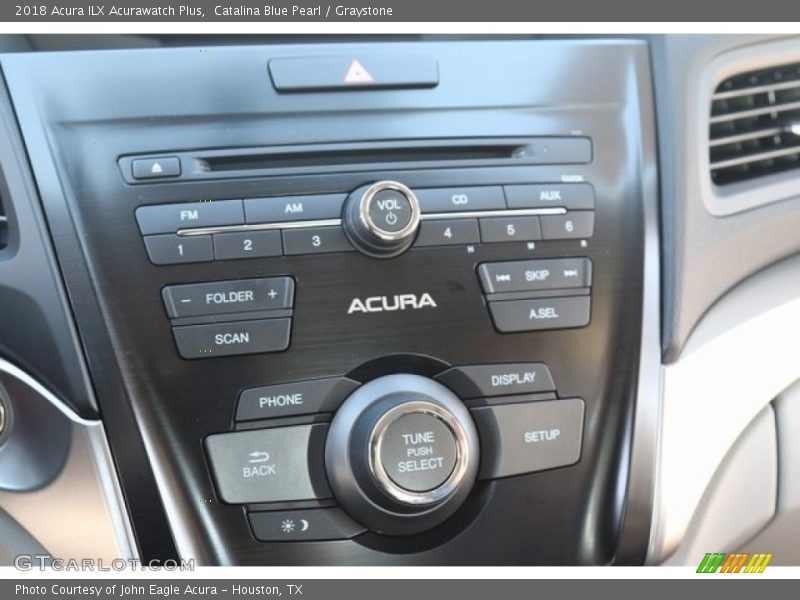 Catalina Blue Pearl / Graystone 2018 Acura ILX Acurawatch Plus