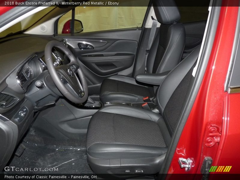 Winterberry Red Metallic / Ebony 2018 Buick Encore Preferred II