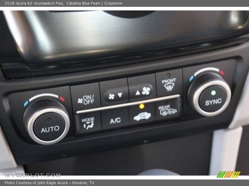 Catalina Blue Pearl / Graystone 2018 Acura ILX Acurawatch Plus