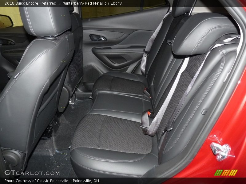 Winterberry Red Metallic / Ebony 2018 Buick Encore Preferred II