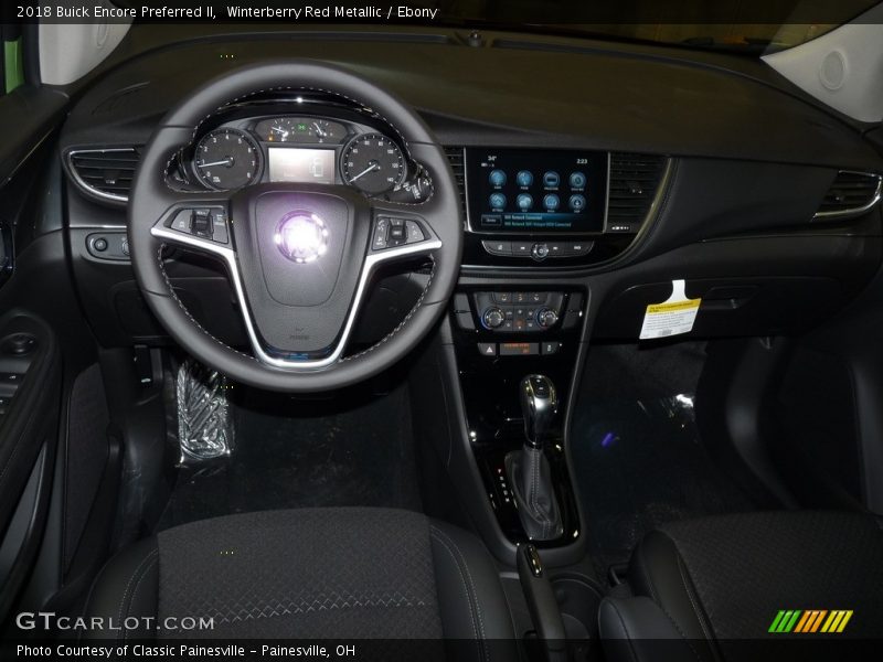 Winterberry Red Metallic / Ebony 2018 Buick Encore Preferred II