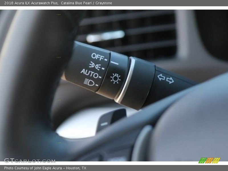 Catalina Blue Pearl / Graystone 2018 Acura ILX Acurawatch Plus