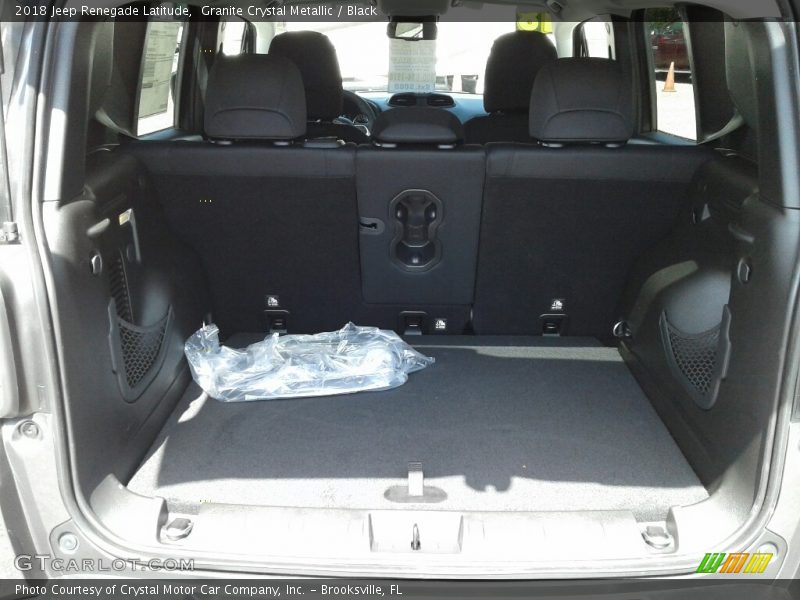 Granite Crystal Metallic / Black 2018 Jeep Renegade Latitude