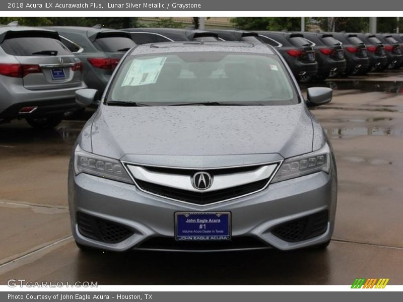 Lunar Silver Metallic / Graystone 2018 Acura ILX Acurawatch Plus