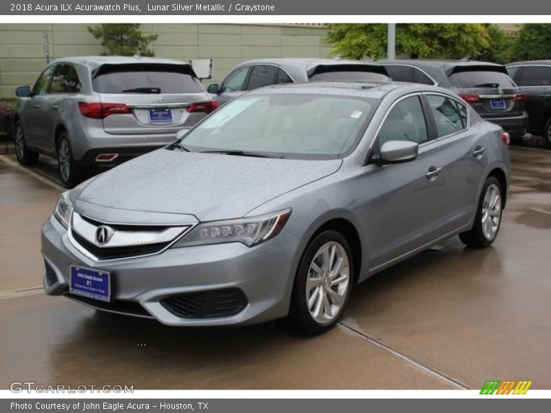 Lunar Silver Metallic / Graystone 2018 Acura ILX Acurawatch Plus