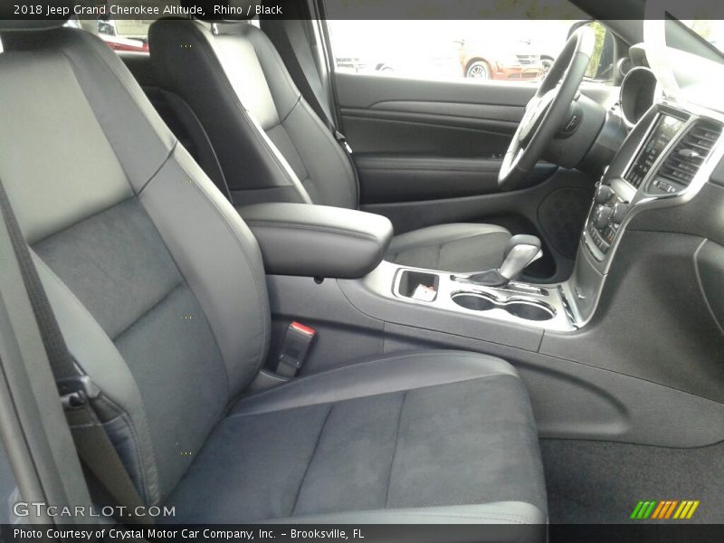 Rhino / Black 2018 Jeep Grand Cherokee Altitude