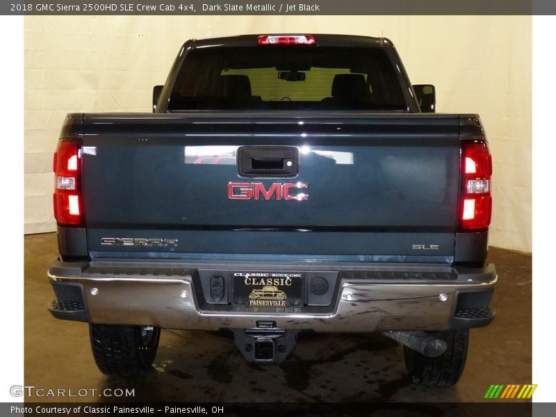 Dark Slate Metallic / Jet Black 2018 GMC Sierra 2500HD SLE Crew Cab 4x4