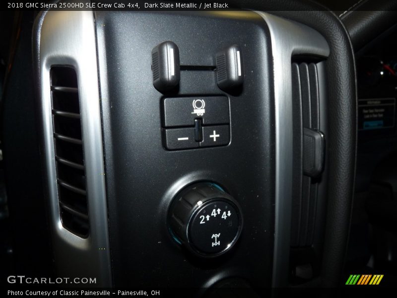 Dark Slate Metallic / Jet Black 2018 GMC Sierra 2500HD SLE Crew Cab 4x4