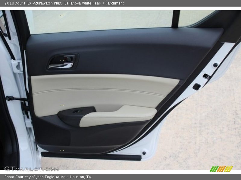 Bellanova White Pearl / Parchment 2018 Acura ILX Acurawatch Plus