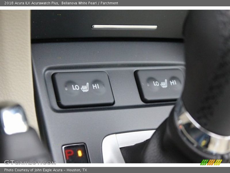 Bellanova White Pearl / Parchment 2018 Acura ILX Acurawatch Plus
