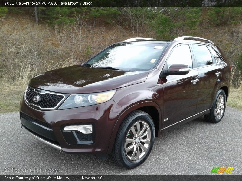 Java Brown / Black 2011 Kia Sorento SX V6 AWD