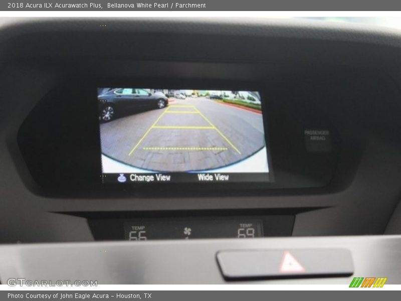 Bellanova White Pearl / Parchment 2018 Acura ILX Acurawatch Plus