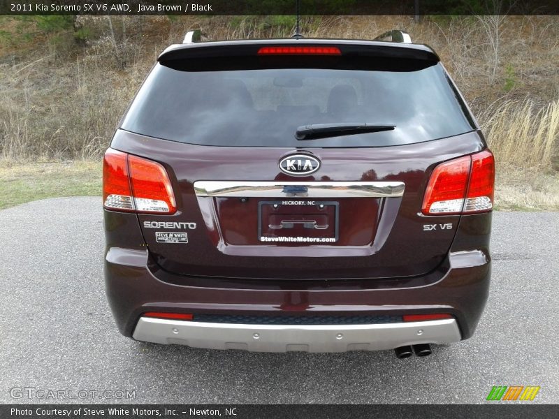 Java Brown / Black 2011 Kia Sorento SX V6 AWD