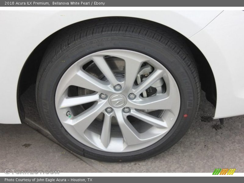 Bellanova White Pearl / Ebony 2018 Acura ILX Premium
