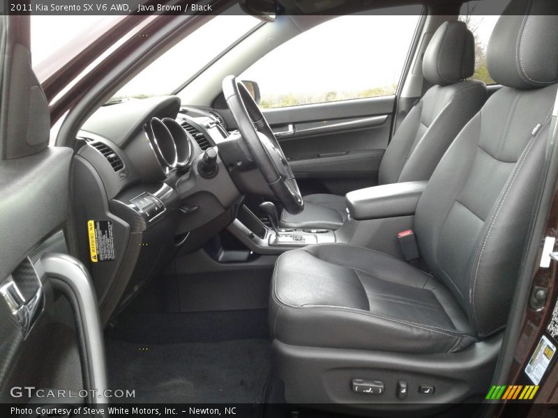 Java Brown / Black 2011 Kia Sorento SX V6 AWD