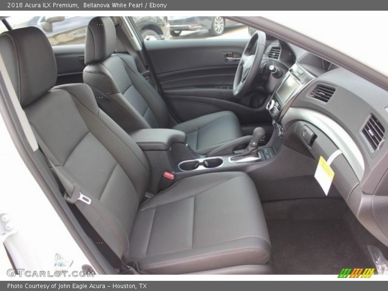 Bellanova White Pearl / Ebony 2018 Acura ILX Premium