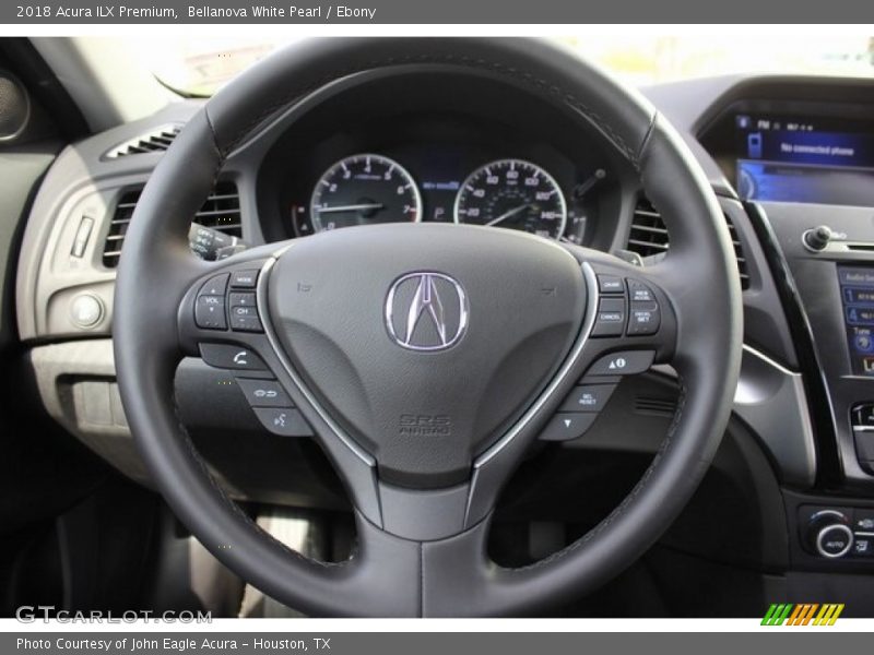 Bellanova White Pearl / Ebony 2018 Acura ILX Premium