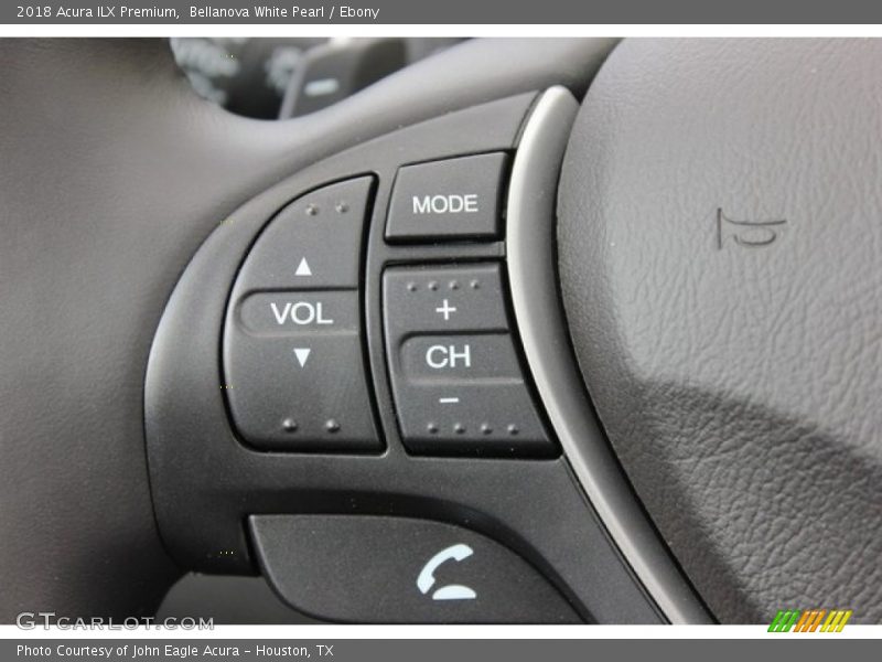Bellanova White Pearl / Ebony 2018 Acura ILX Premium