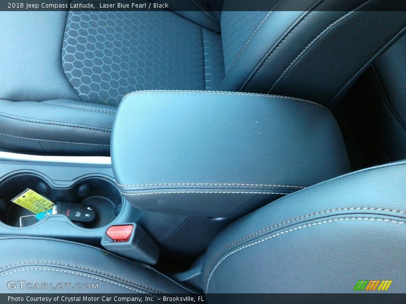 Laser Blue Pearl / Black 2018 Jeep Compass Latitude