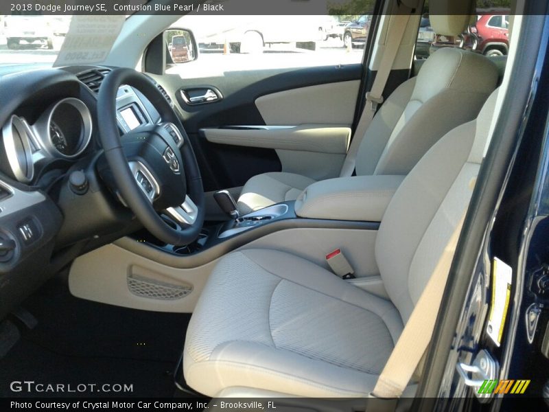 Contusion Blue Pearl / Black 2018 Dodge Journey SE