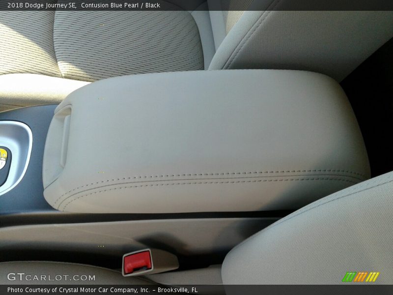 Contusion Blue Pearl / Black 2018 Dodge Journey SE
