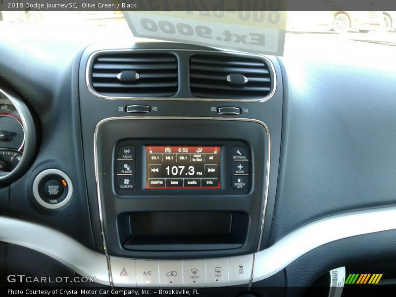 Olive Green / Black 2018 Dodge Journey SE