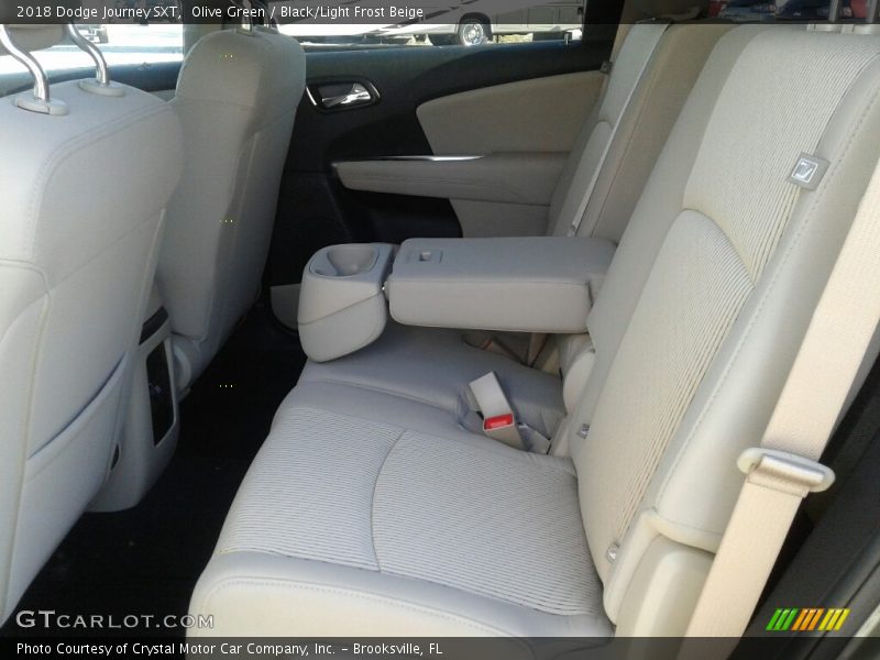 Olive Green / Black/Light Frost Beige 2018 Dodge Journey SXT