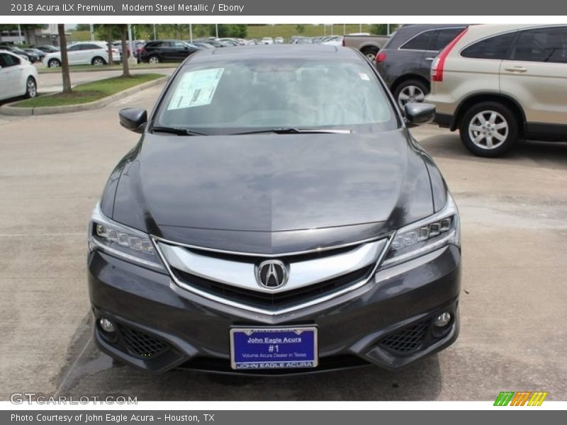 Modern Steel Metallic / Ebony 2018 Acura ILX Premium
