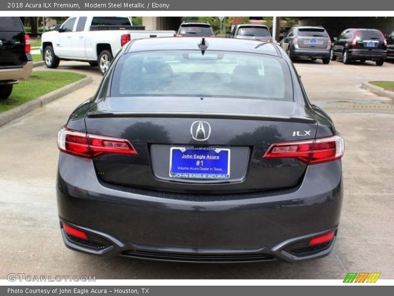Modern Steel Metallic / Ebony 2018 Acura ILX Premium