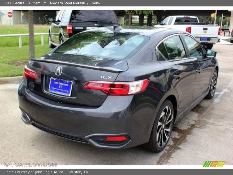 Modern Steel Metallic / Ebony 2018 Acura ILX Premium