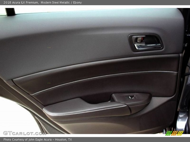 Modern Steel Metallic / Ebony 2018 Acura ILX Premium