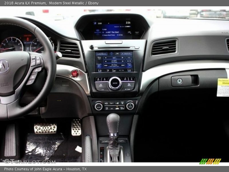 Modern Steel Metallic / Ebony 2018 Acura ILX Premium