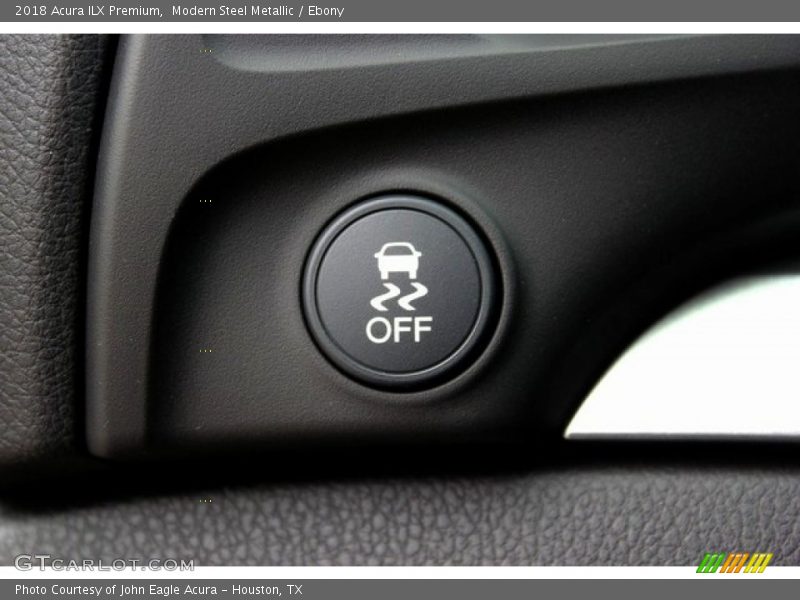 Modern Steel Metallic / Ebony 2018 Acura ILX Premium