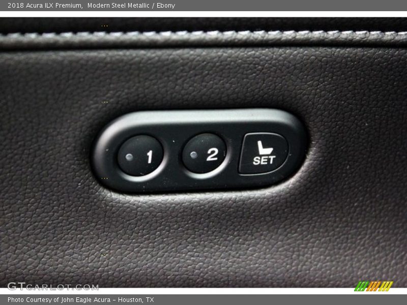 Modern Steel Metallic / Ebony 2018 Acura ILX Premium