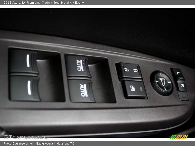 Modern Steel Metallic / Ebony 2018 Acura ILX Premium