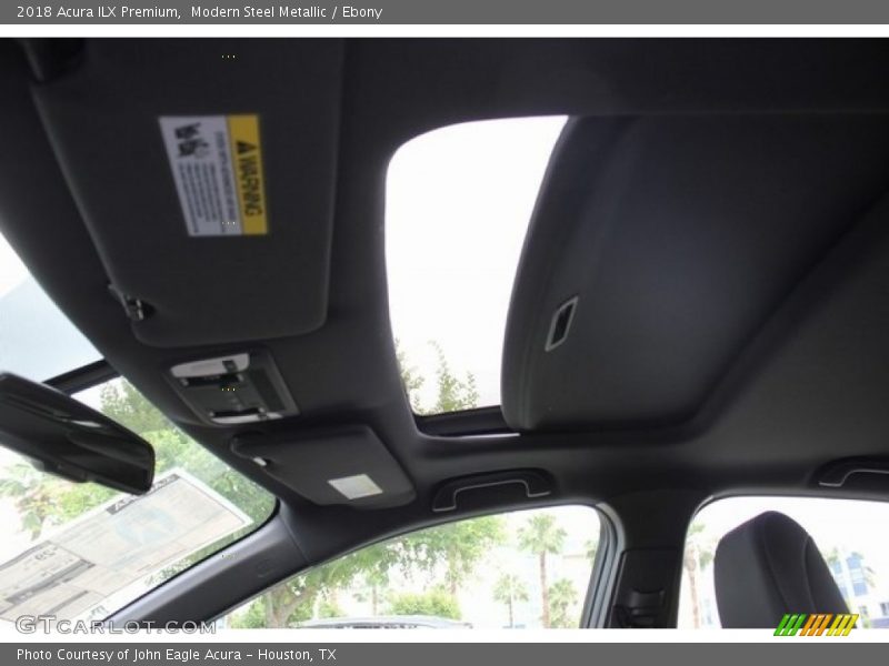 Modern Steel Metallic / Ebony 2018 Acura ILX Premium