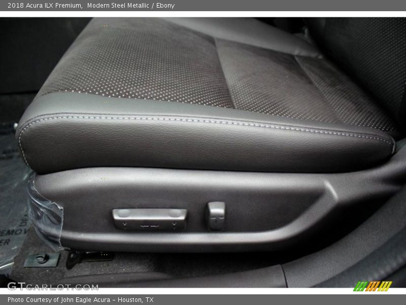 Modern Steel Metallic / Ebony 2018 Acura ILX Premium