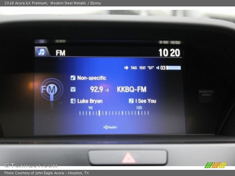 Modern Steel Metallic / Ebony 2018 Acura ILX Premium
