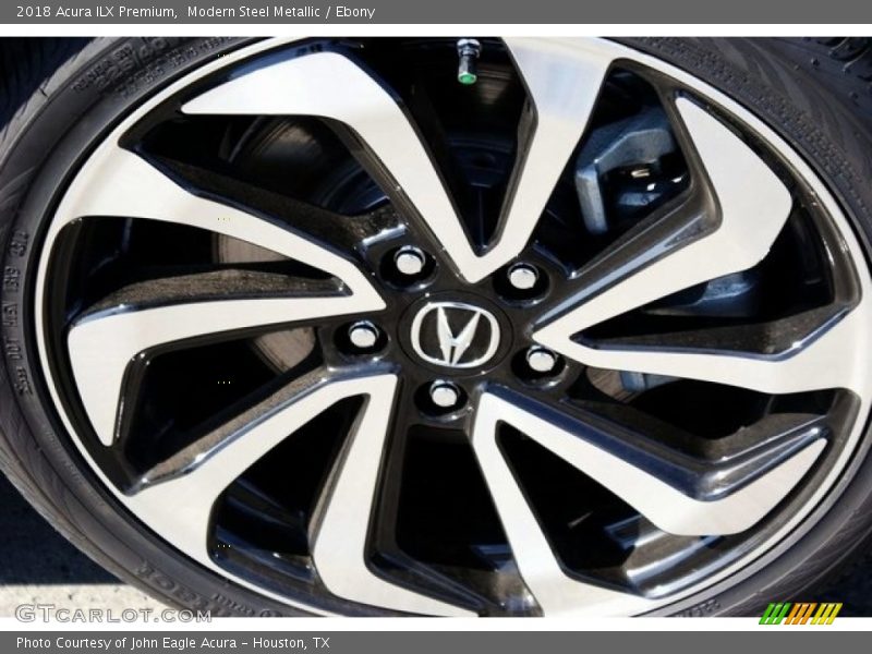 Modern Steel Metallic / Ebony 2018 Acura ILX Premium