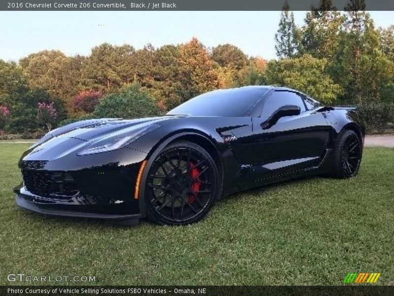 Front 3/4 View of 2016 Corvette Z06 Convertible