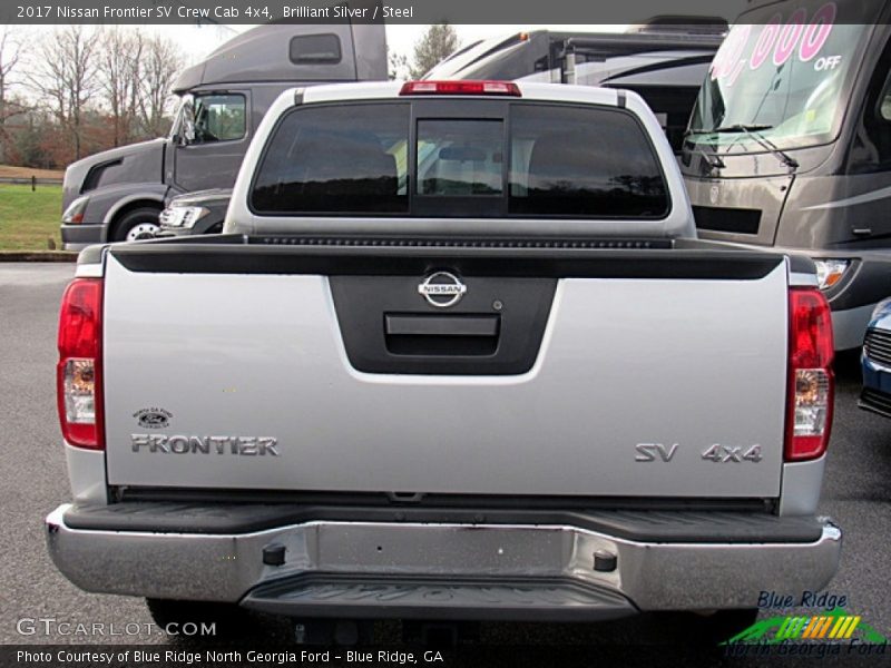 Brilliant Silver / Steel 2017 Nissan Frontier SV Crew Cab 4x4